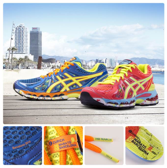 asics gel nimbus barcelona limited edition